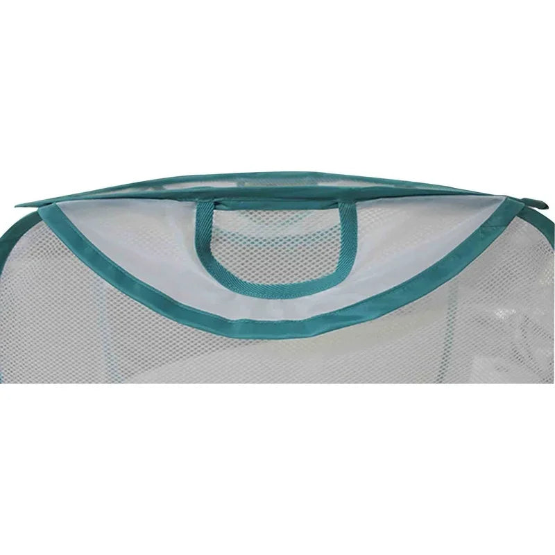 4 Pack Collapsible Pop Up Laundry Hamper Mesh Storage Solution Heavy Duty