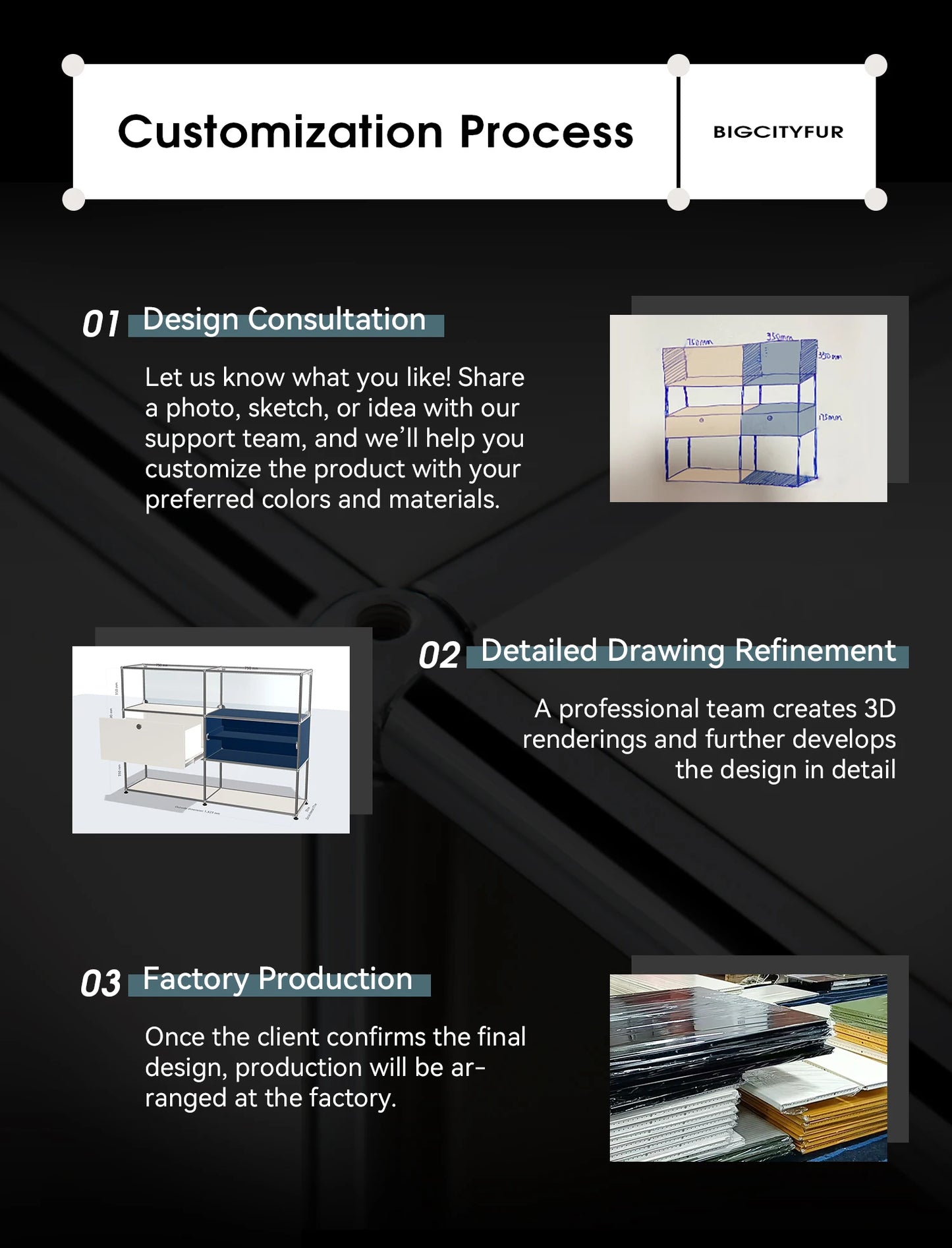 Ljustra Metal Corner TV Stand Storage Cabinet for Living Room Furniture