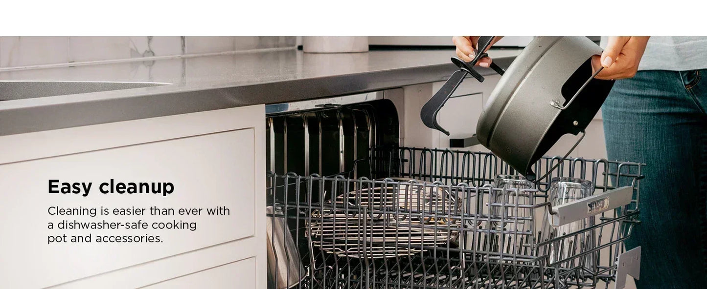 Ninja Foodi 14-in-1 XL 8 Quart Pressure Cooker Steam Fryer SmartLid Thermometer