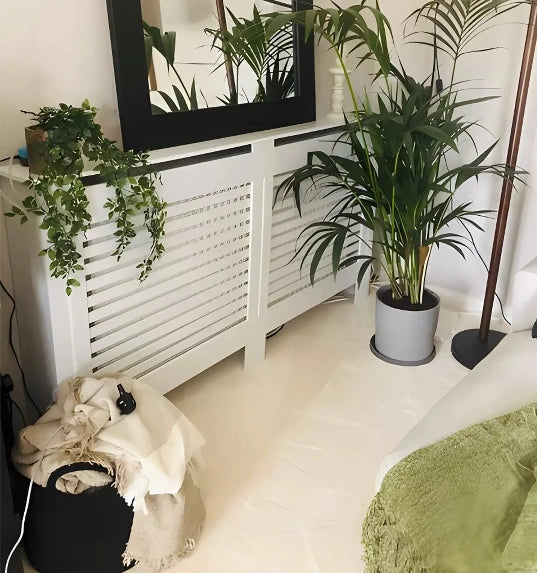 Super Tall Radiator Cover Modern MDF Shelf Cabinet Living Room Furniture