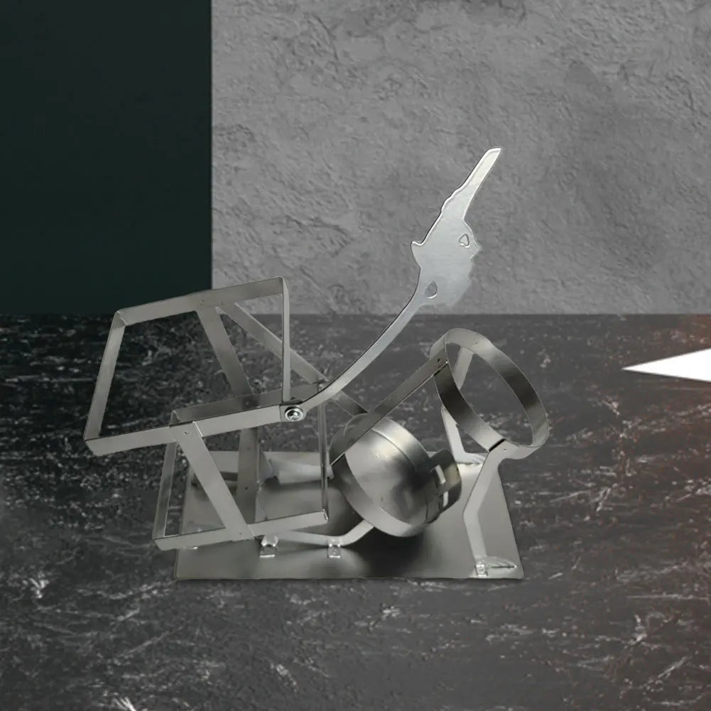 Retro Skull Skeleton Wine Holder Steampunk Bar Decor Bottle Stand