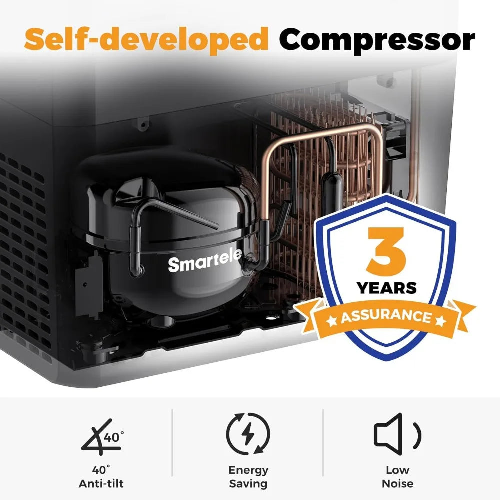 Ljustra RF25 12V Portable Electric Refrigerator Car Cooler 27 Quart