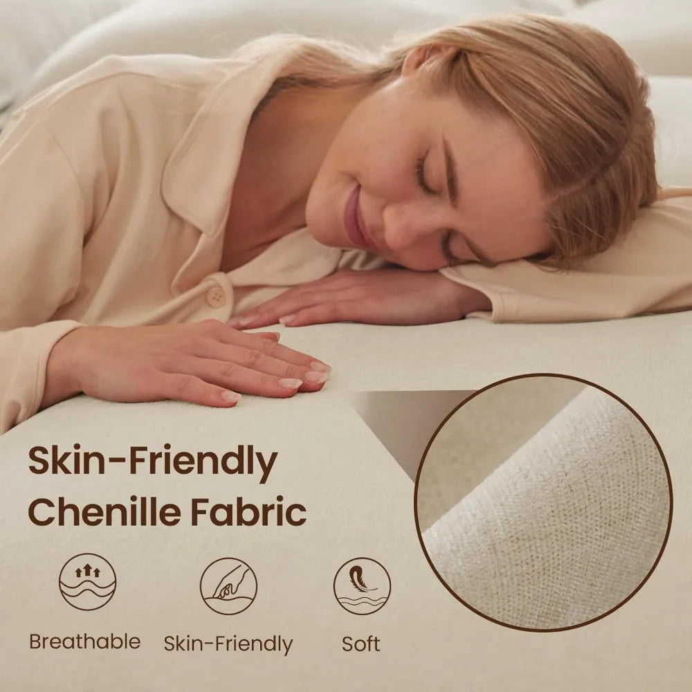 Ljustra Modular Sectional Sofa Deep Seat Cloud Couch Reversible Chaise