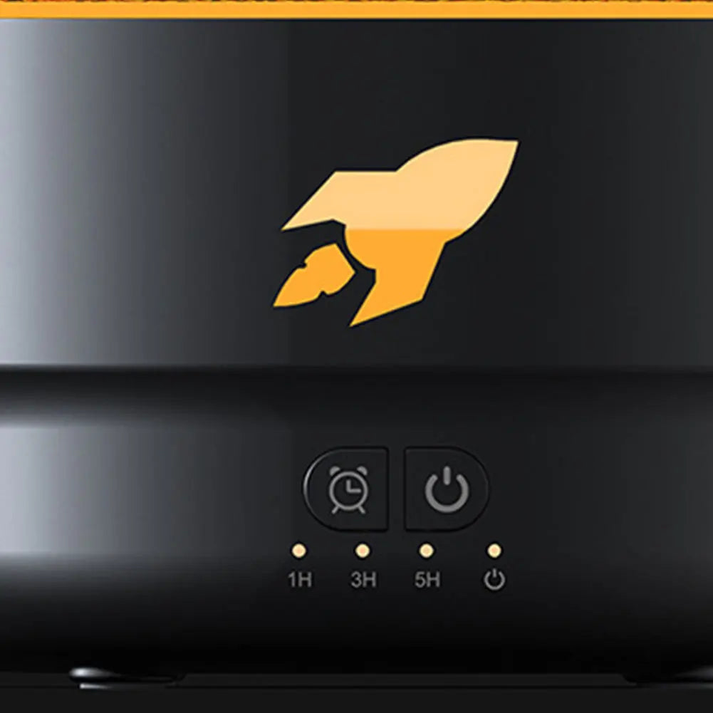 Ljustra Volcanic Crack Light Cannon Aroma Humidifier Diffuser