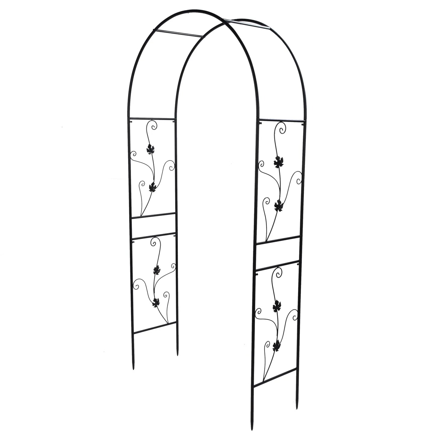 Garden Arch Outdoor Climbing Frame Support Rack Backyard Decoration