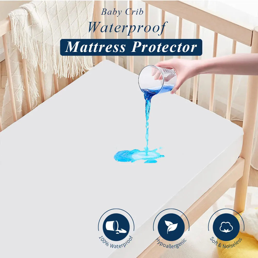 Ljustra Waterproof Mattress Cover Baby Bed Protector Potty Training