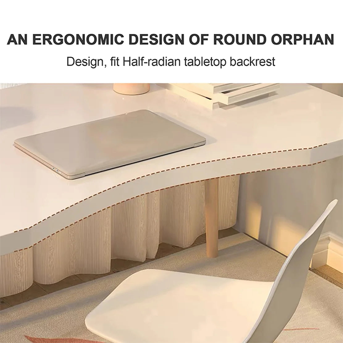 Modern Computer Desk Simple Style Home Office Vanity Study Desk