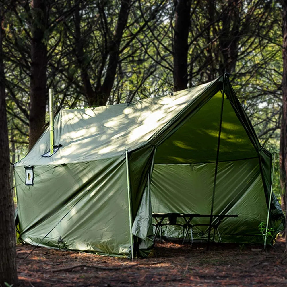 Ljustra Hammock Hot Tent with Stove Jack Waterproof 4-Season Spacious Tent