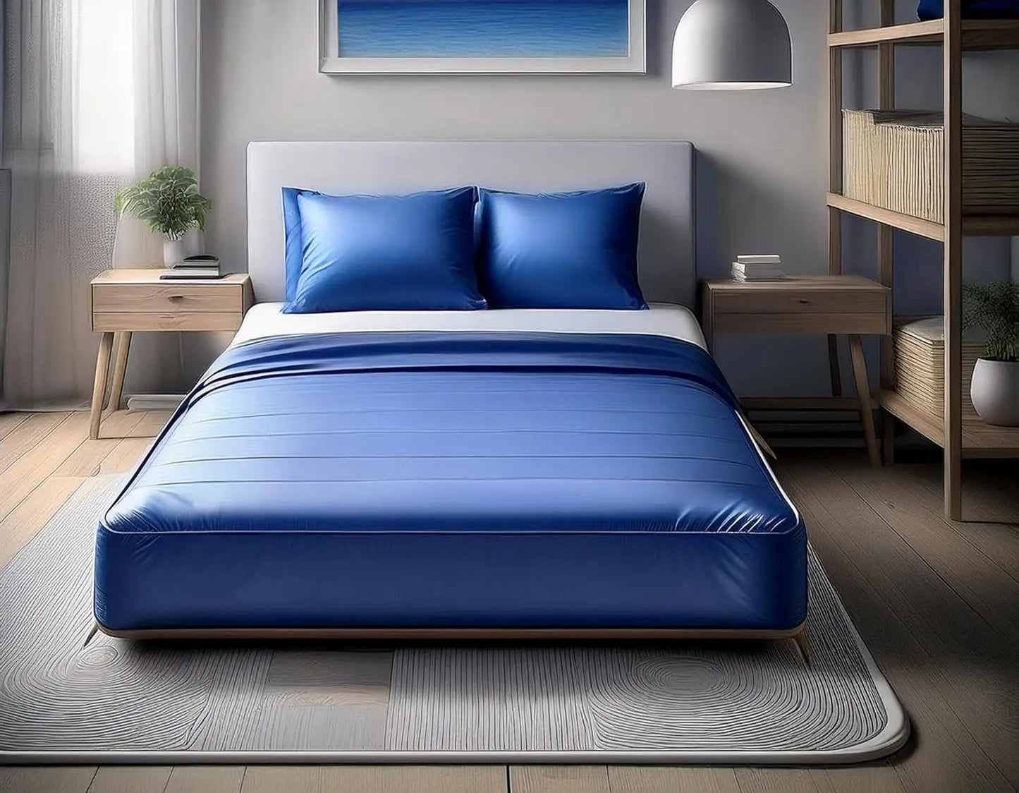 Ljustra Waterproof Memory Foam Mattress Gel Top Firm Sleep Comfort