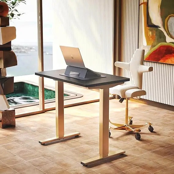 32 Inch Electric Standing Desk Adjustable Height Memory Settings Home Office