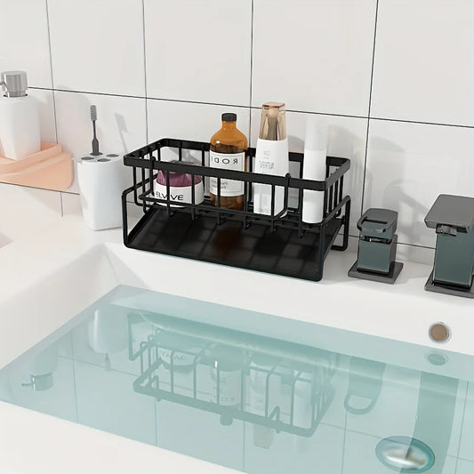 Multi-Functional Sink Caddy Organizer Kitchen Storage Sponge Drain Rack