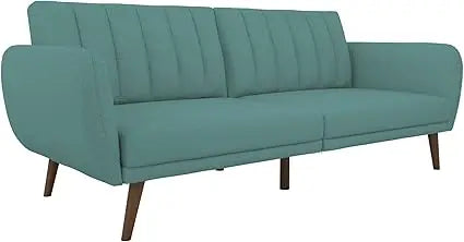 Ljustra Brittany Futon Sofa Bed 82 Inch Modern Sleeper Couch