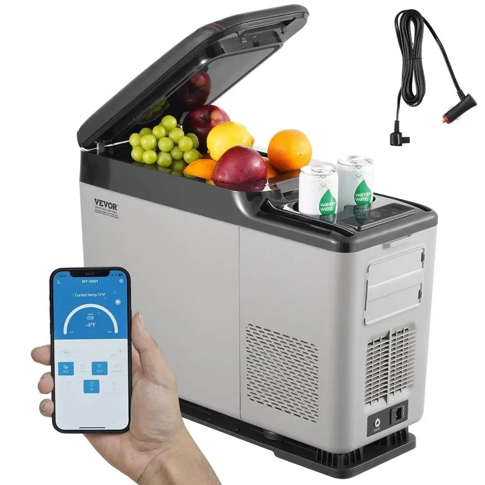 Portable Car Refrigerator Freezer 15L Compressor for Home Travel Camping