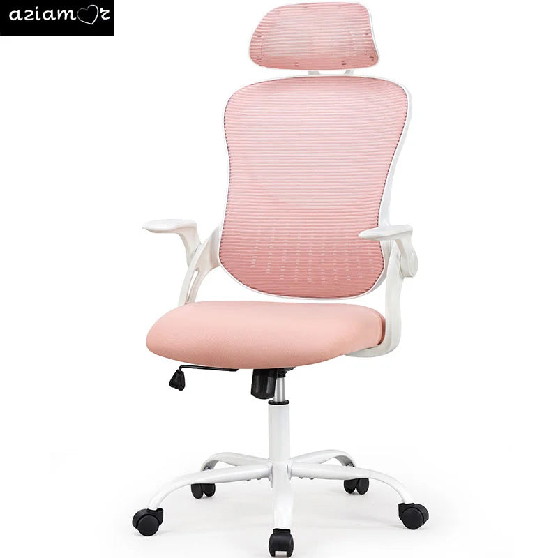 Ergonomic Office Chair Swivel High Back Adjustable Lumbar Support Wheels