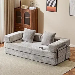 Ljustra Convertible Sleeper Sofa Bed No Assembly Required Modern Design