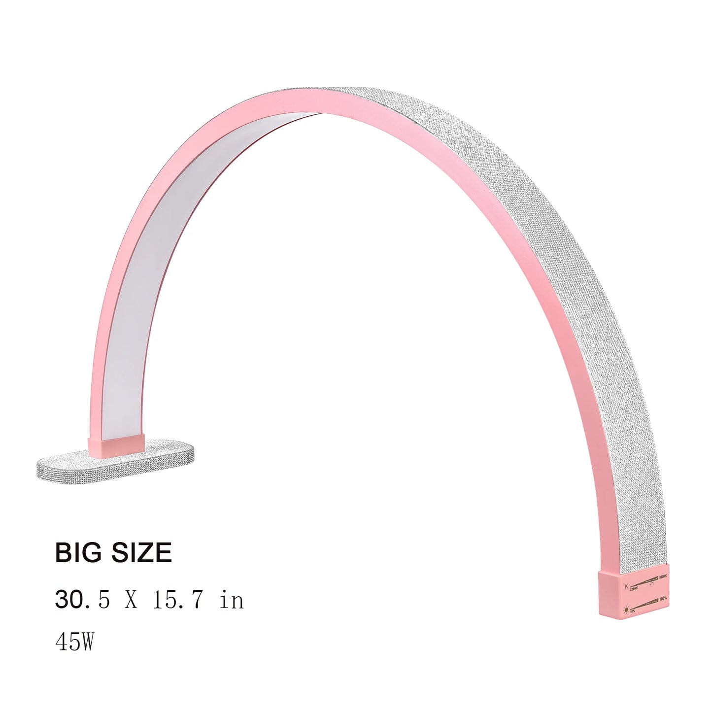 Fosoto Half-moon LED Video Light for Beauty Salon Tattoo Eyelash Work