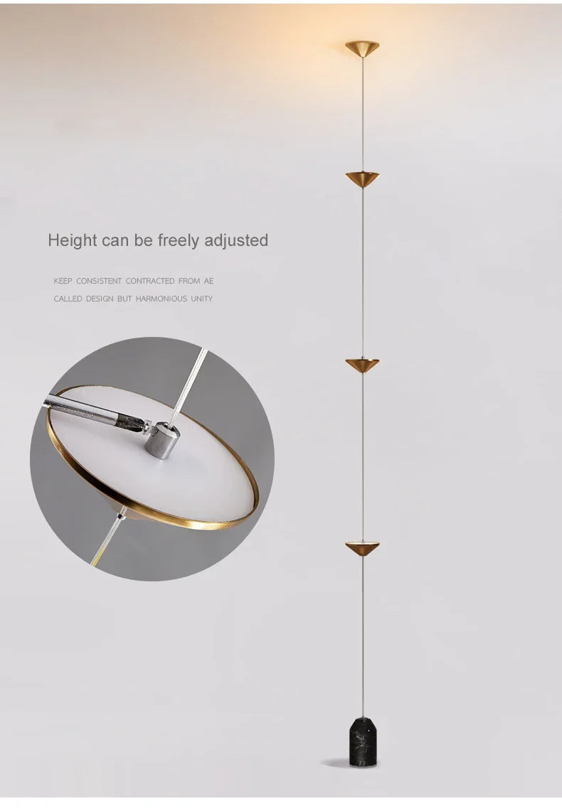 Minimalist Designer Floor Lamp Creative Bedroom Living Room Lighting