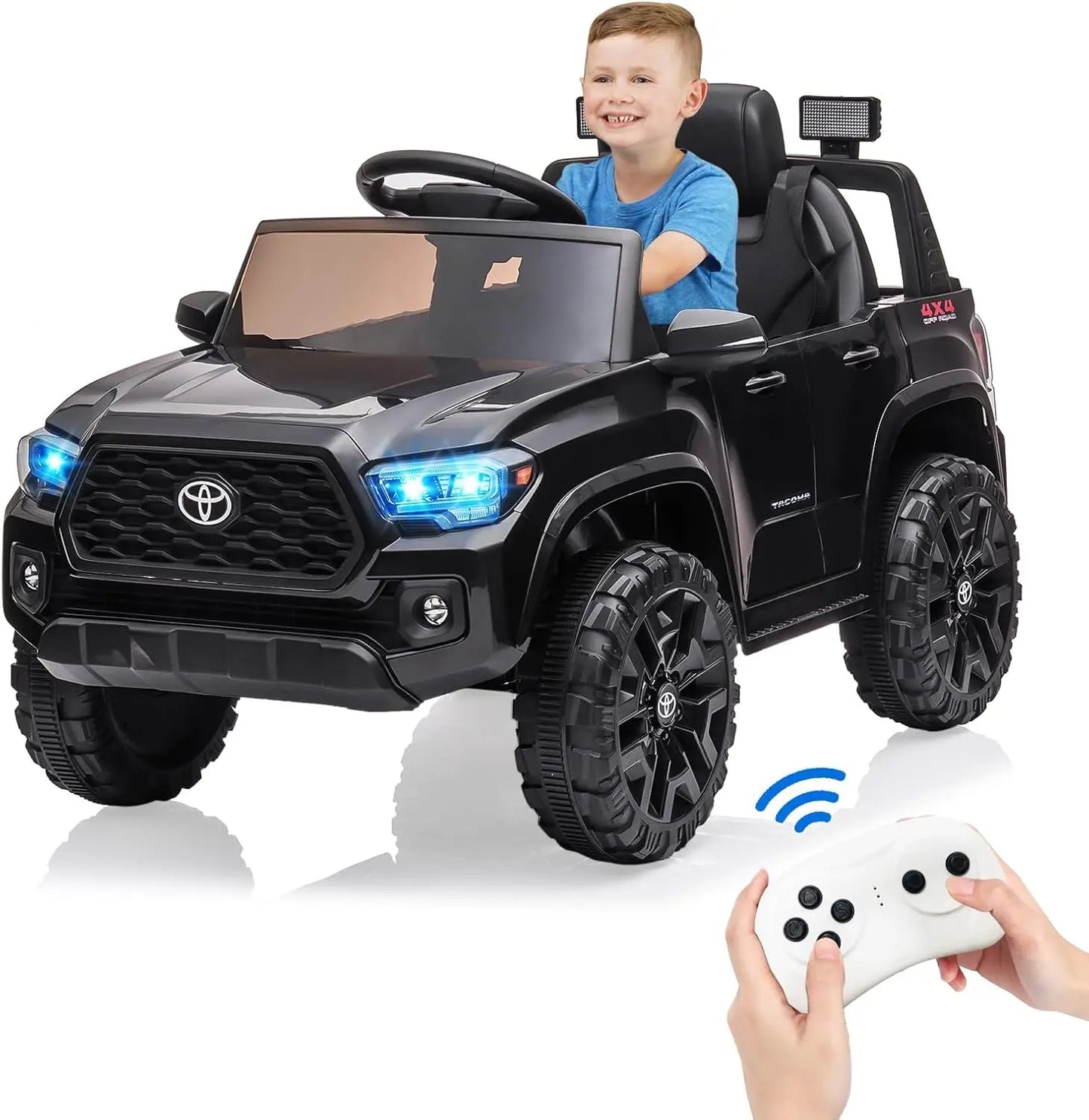 12V Kids Ride On Truck Electric Vehicle with Remote Control and Safety Features