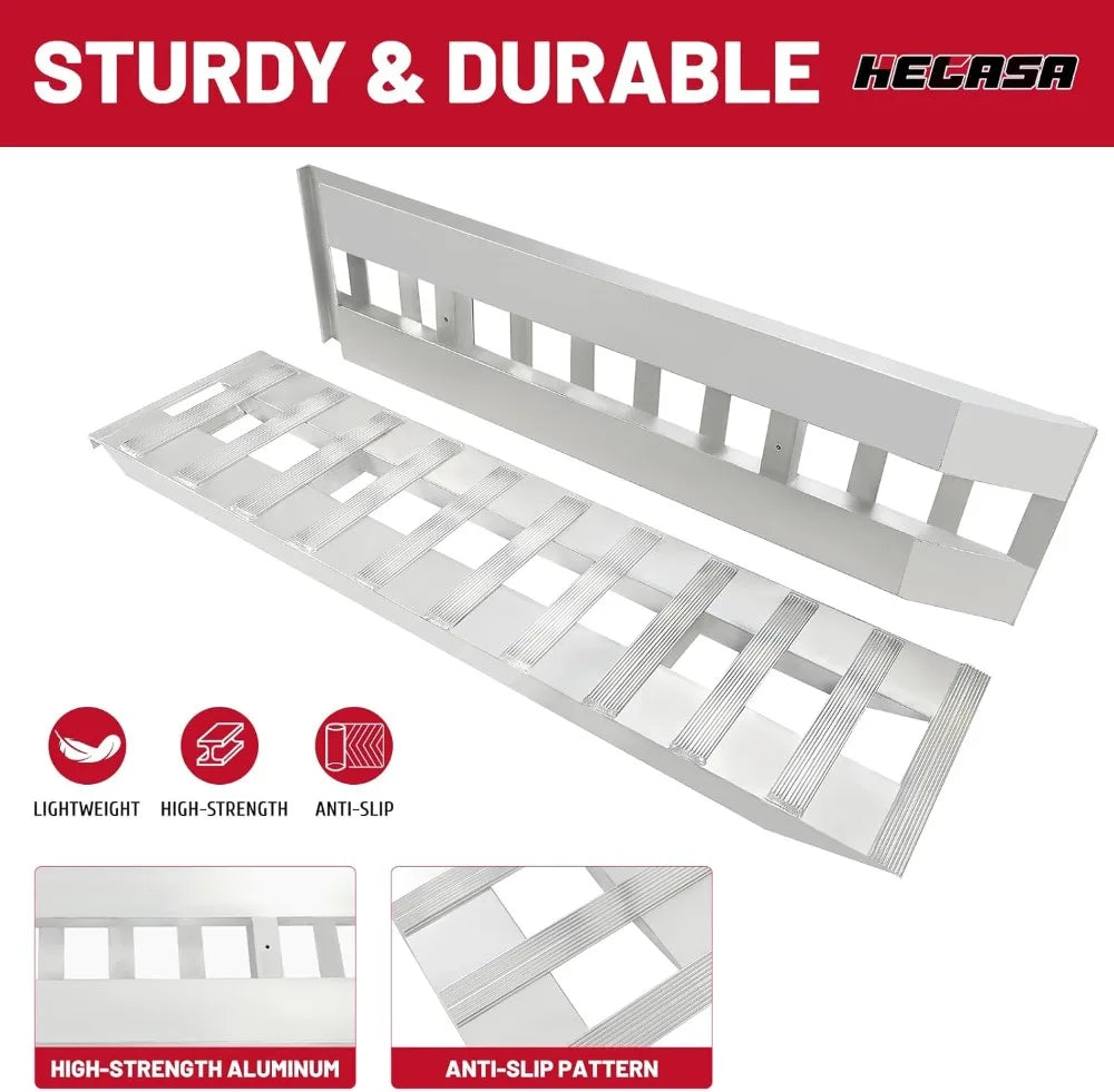 60 Inch Trailer Ramp 6800 LBS Universal Truck Bike Motorcycle Loading Ramps