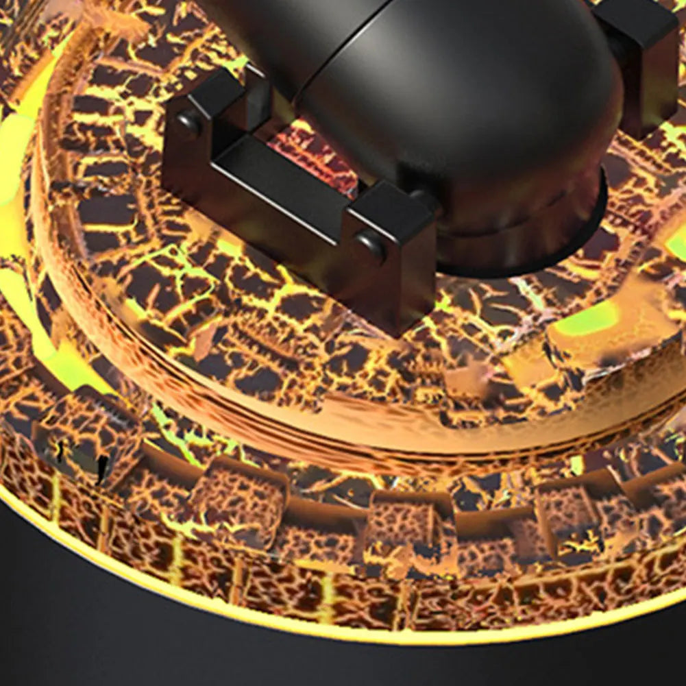 Ljustra Volcanic Crack Light Cannon Aroma Humidifier Diffuser