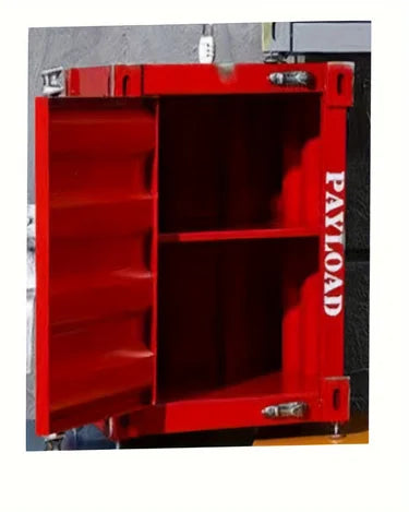 Ljustra Industrial Style Coffee Table Small Storage Nightstand Cabinet