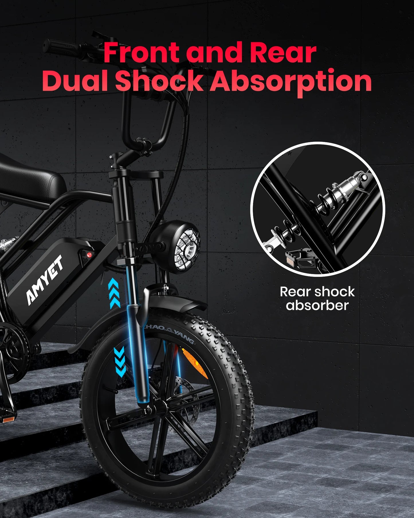 Ljustra V9-G60 1000W Electric Bike Adults 20 Inch Tires Mountain Ebike