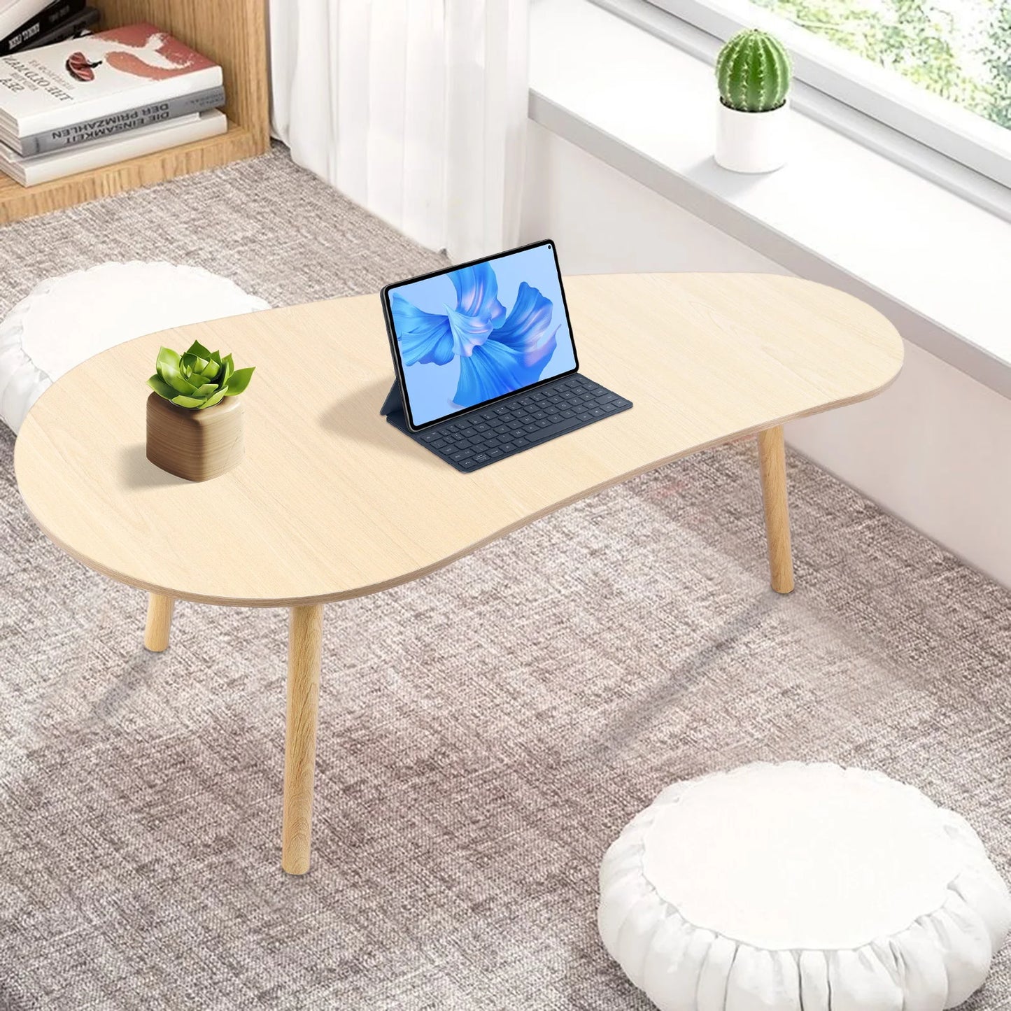 Ljustra Mango Shape Coffee Table Modern Minimalist Nordic Design
