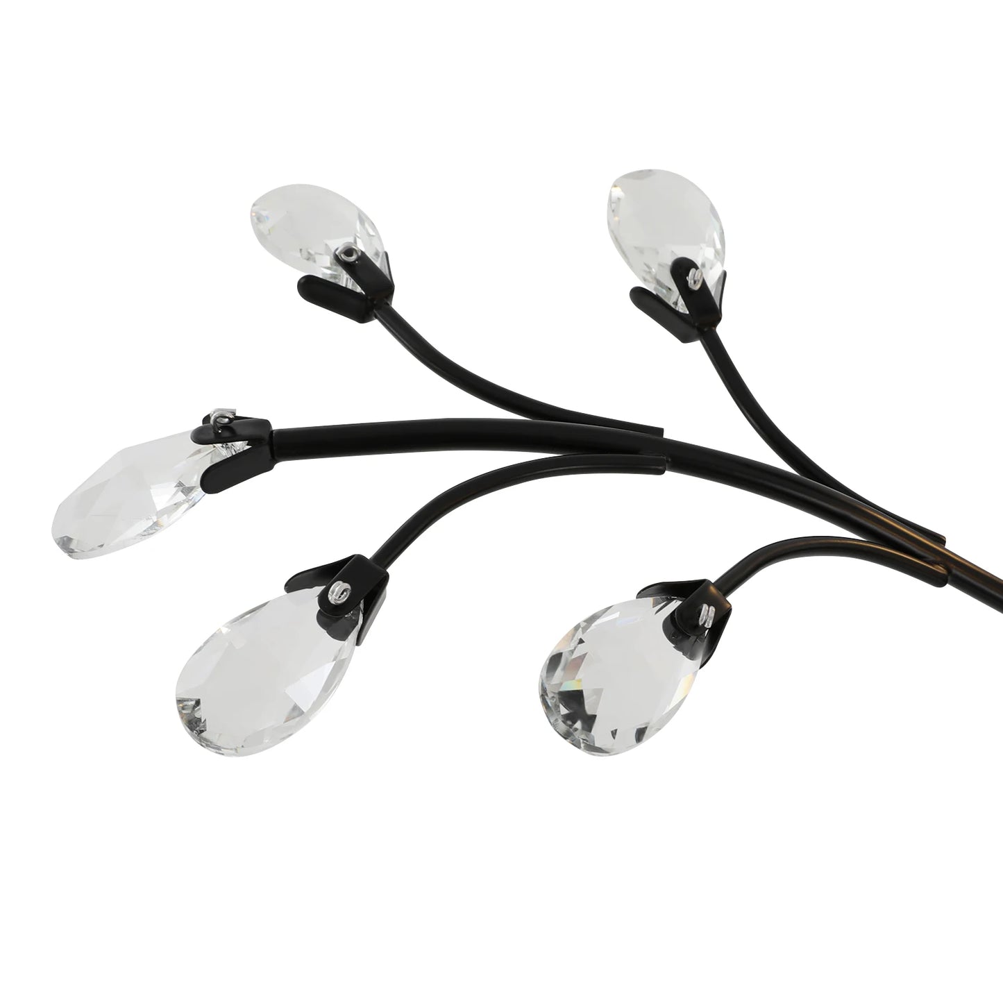 Vintage Crystal Chandelier Pendant Light for Living Rooms Entrances