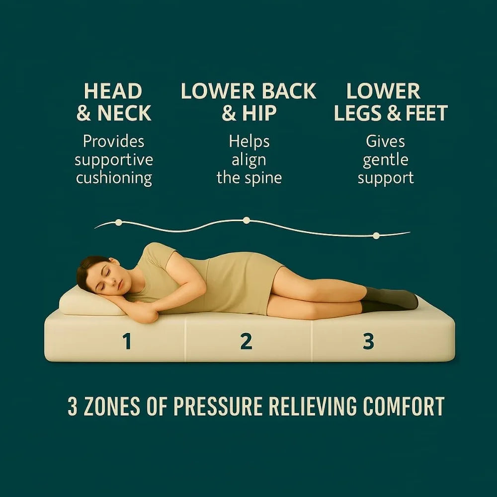 Ljustra Gel-Infused Memory Foam Mattress 8 Inch Medium Firm