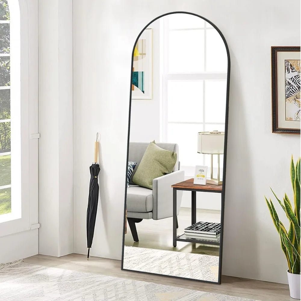 65"x24" Full Length Arch Floor Mirror Wall Leaning Standing Bedroom Decor