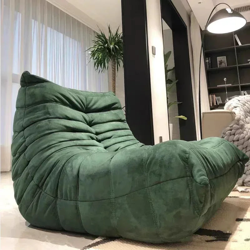 Ljustra Modern Bean Bag Floor Sofa Memory Foam Recliner Chair