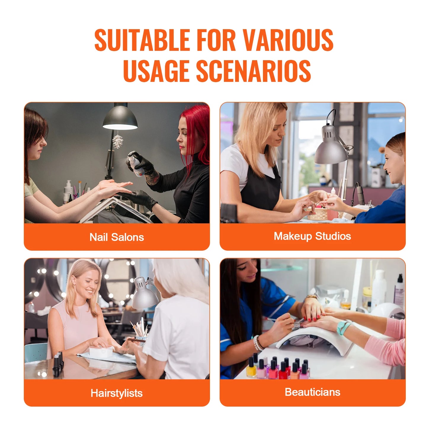 SucceBuy Professional Makeup Train Case Extra Large Rolling Storage Case