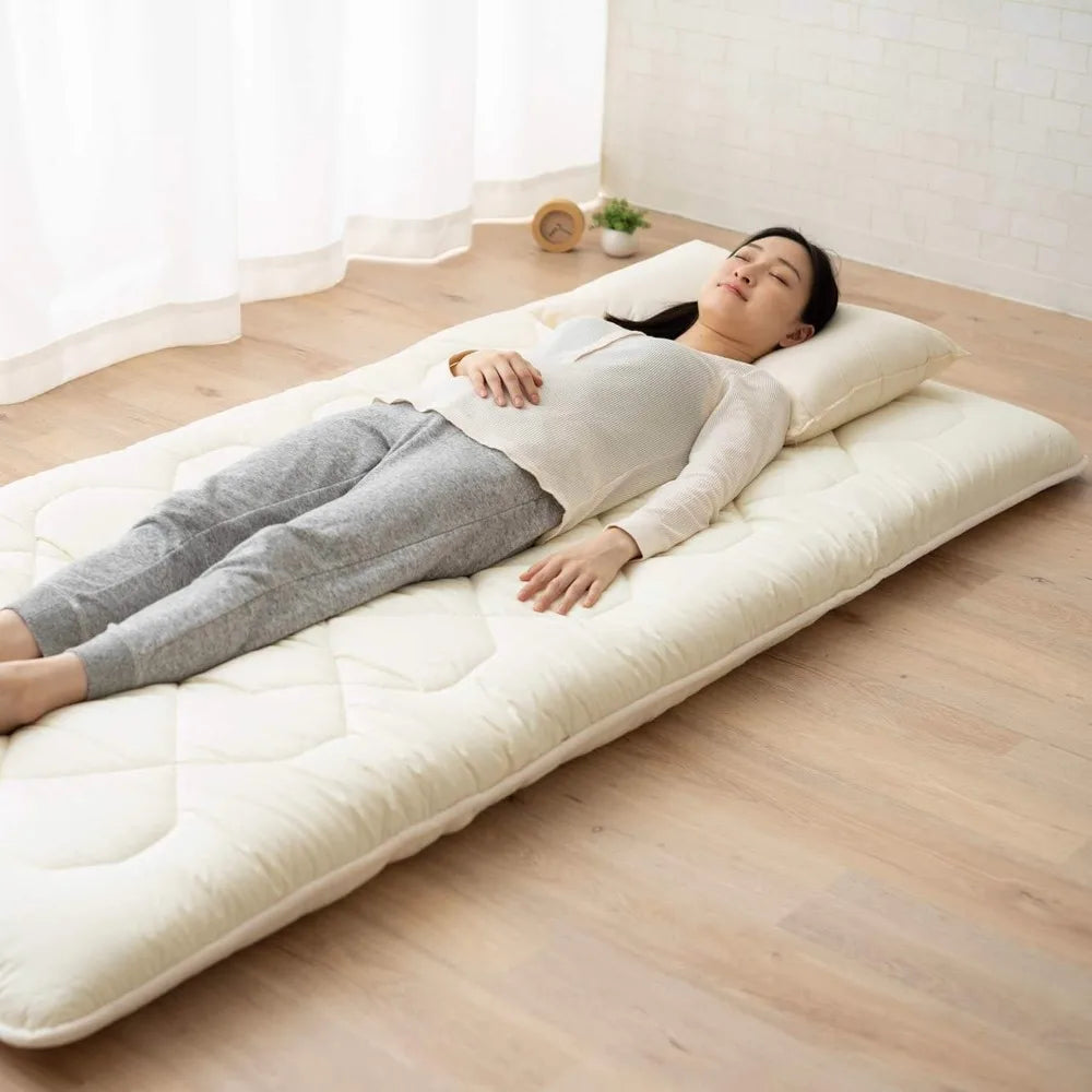 Ljustra Japanese Futon Mattress Extra Thick Twin Shikibuton LEAVEL2