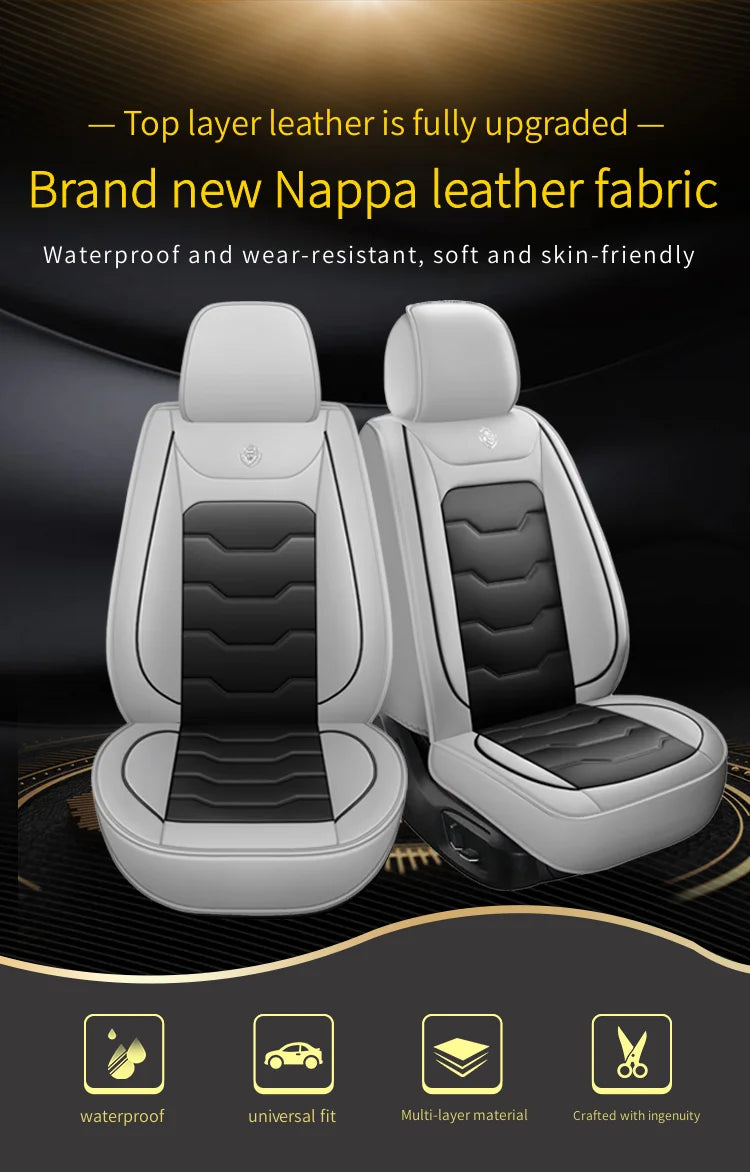 Universal Car Seat Covers Protectors for All Models Memory Foam