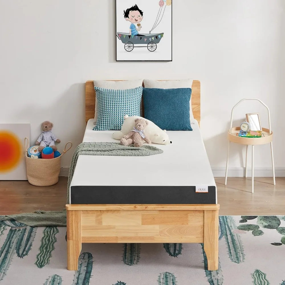 Ljustra 6 Inch Cooling Gel Twin Memory Foam Mattress for Bunk Beds