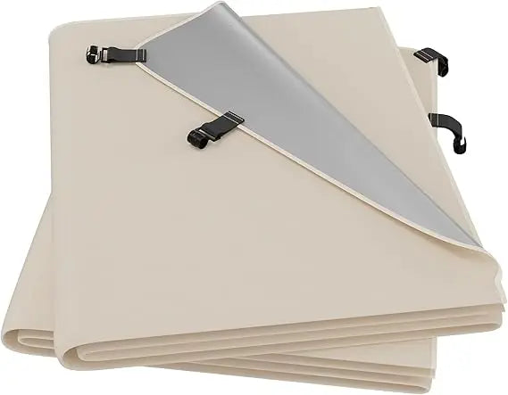 Ljustra EAST OAK Sun Shade Sail Canopy Cover 6x6 FT UPF 50+