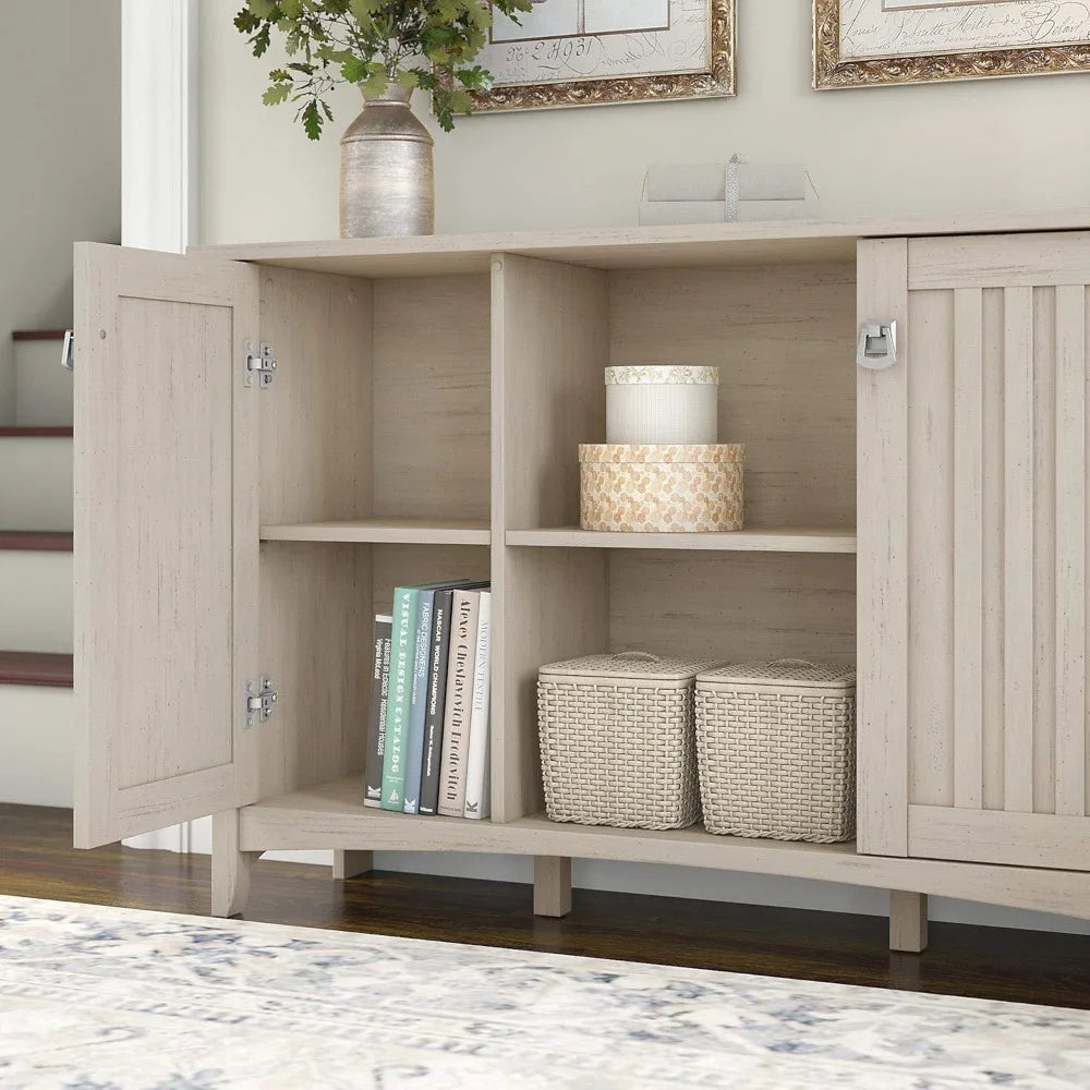 Salinas Entryway Storage Set Hall Tree Shoe Bench Accent Cabinet