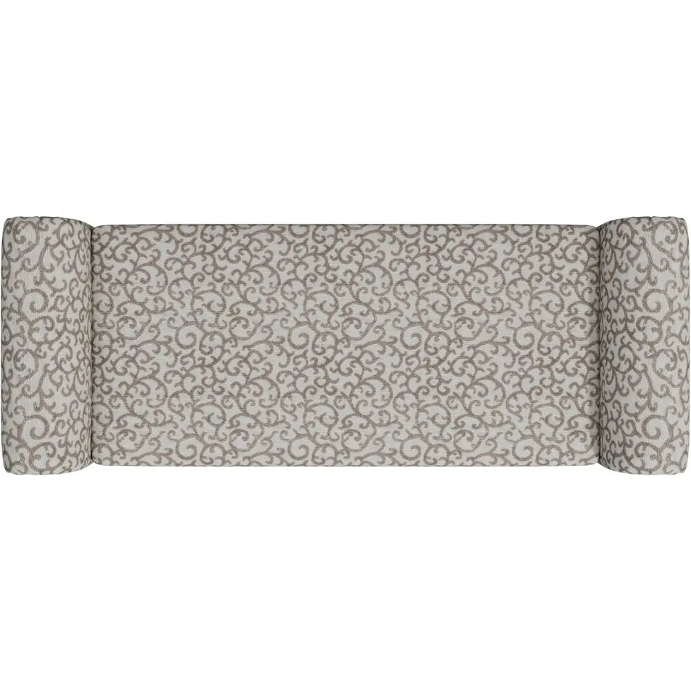 Storage Ottoman Bench with Hidden Storage Multi-Functional Footrest