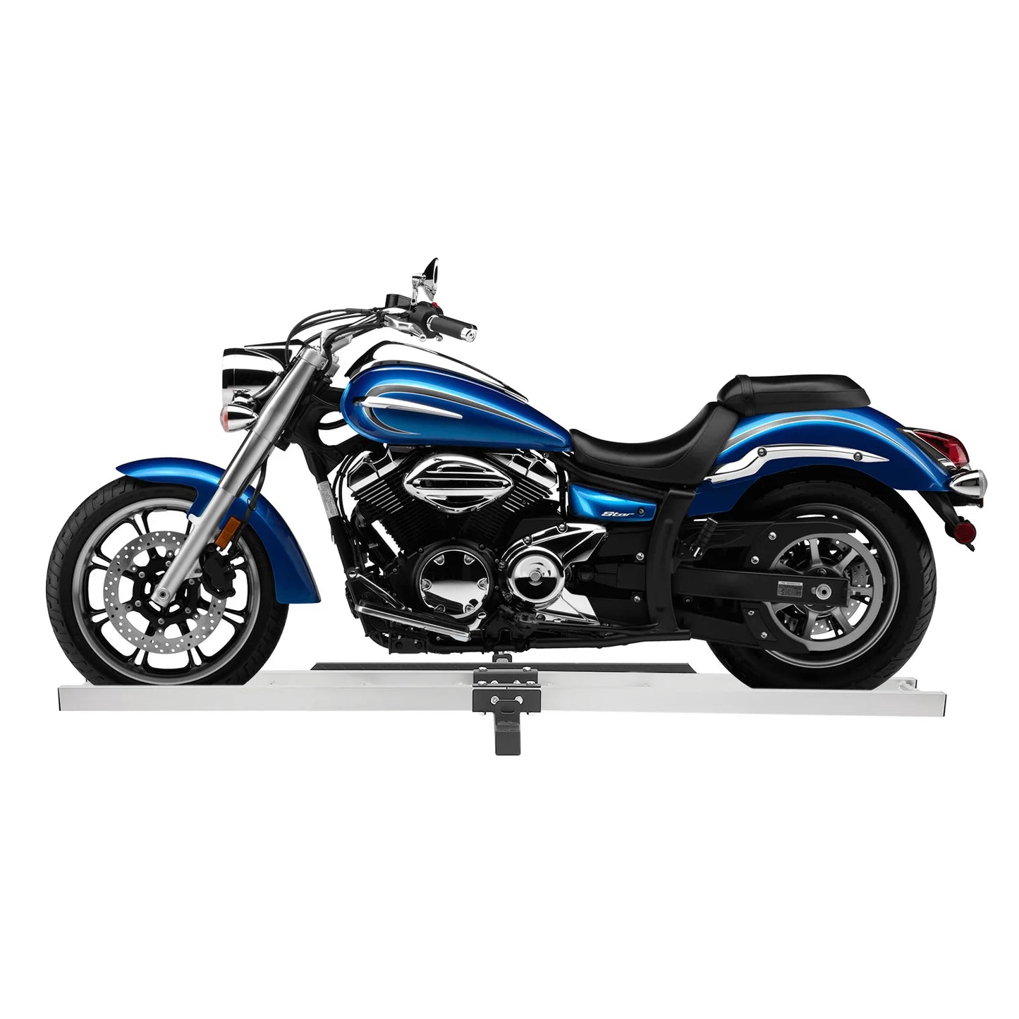 Motorcycle Carrier Aluminum Hitch for Dirt Bikes Max Load 600lbs