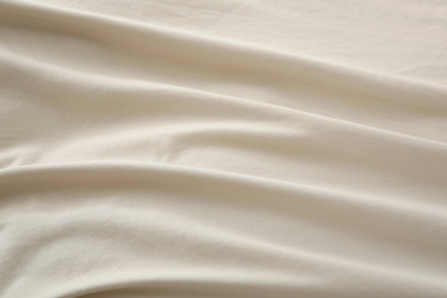 3 Piece Queen Duvet Cover Set Solid Beige 100 Cotton Pillow Shams