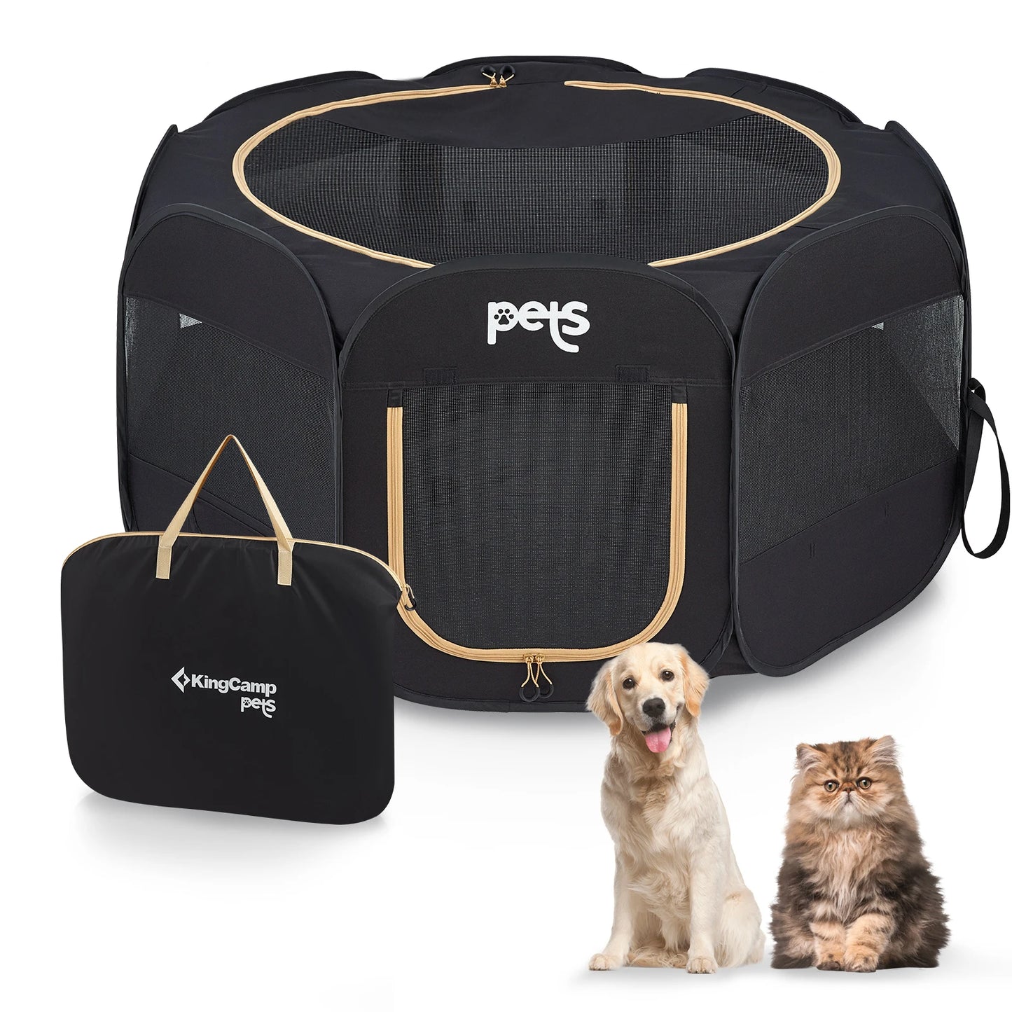 Portable Indoor Dog Tent Playpen for Small Pets Automatic Pop Up Kennel