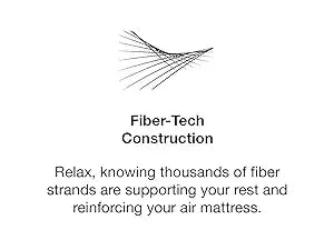 Ljustra 22in Queen Comfort Plush High-Rise Inflatable Air Mattress