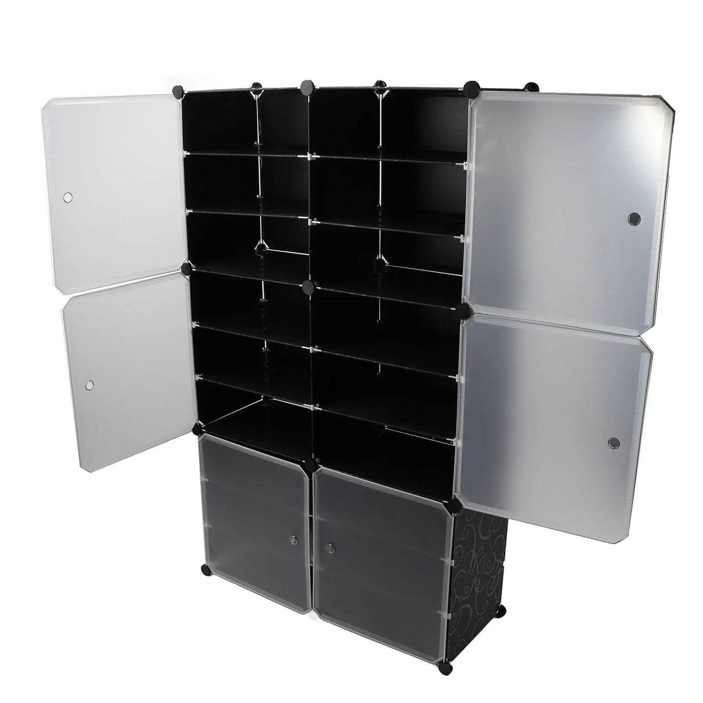 Ljustra Tall Vertical Shoe Rack Organizer Large Capacity Multi Layer