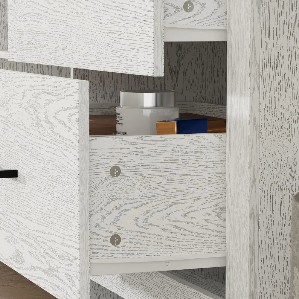 Farmhouse TV Stand for 75 Inch TVs 70.8 Inch Entertainment Center