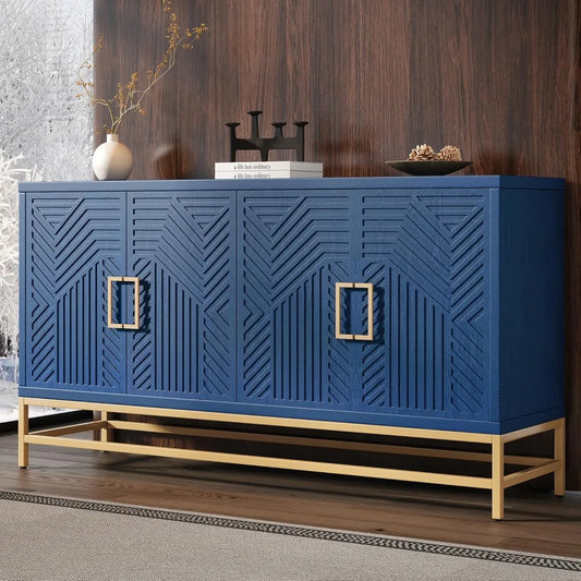 Accent Sideboard Cabinet Retro Credenza Console Storage Buffet Table