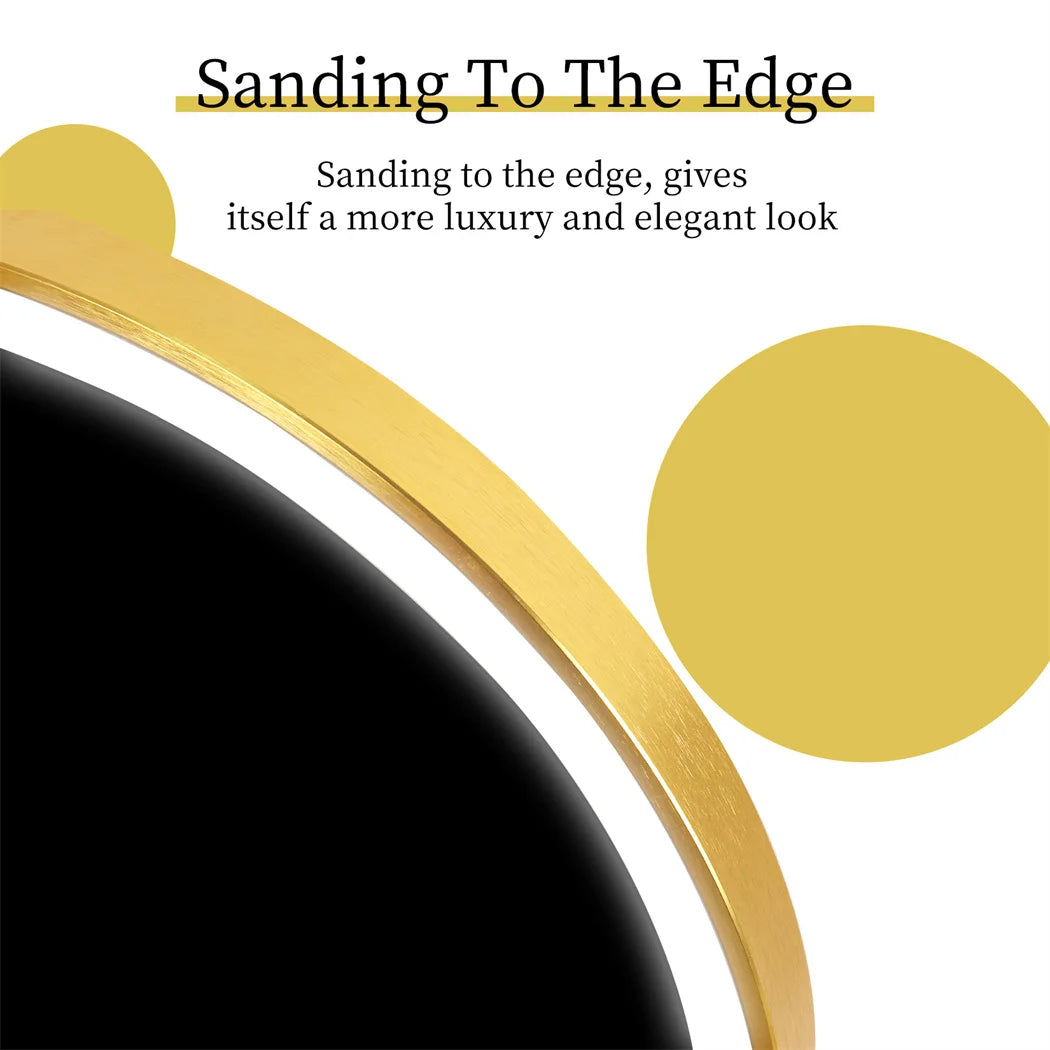 Ljustra Luxury Oval LED Bathroom Mirror with Demister and Memory Function