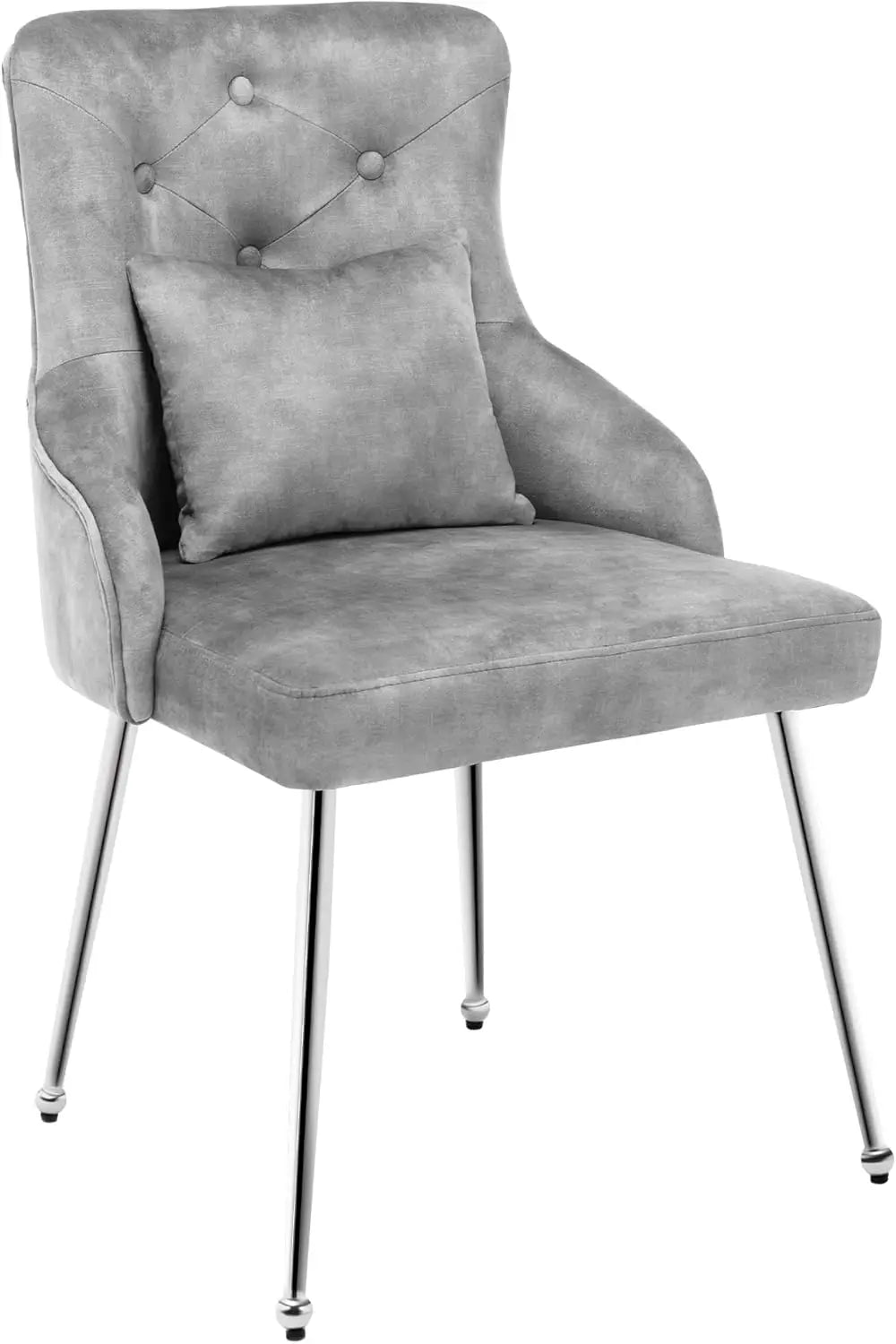 Velvet Vanity Chair Modern Accent Chair Upholstered Side Chair