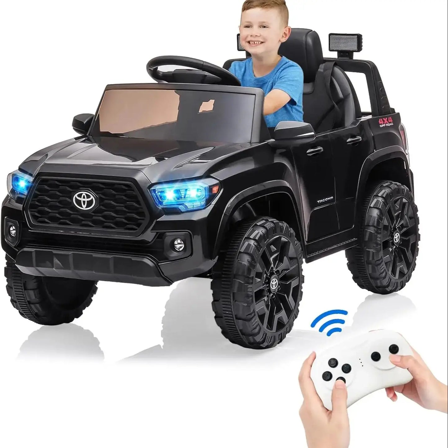 12V Kids Ride On Truck Electric Vehicle with Remote Control and Safety Features