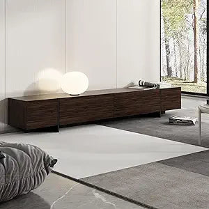 Ljustra 86.6" Modern TV Stand with 4 Drawers Entertainment Center Storage