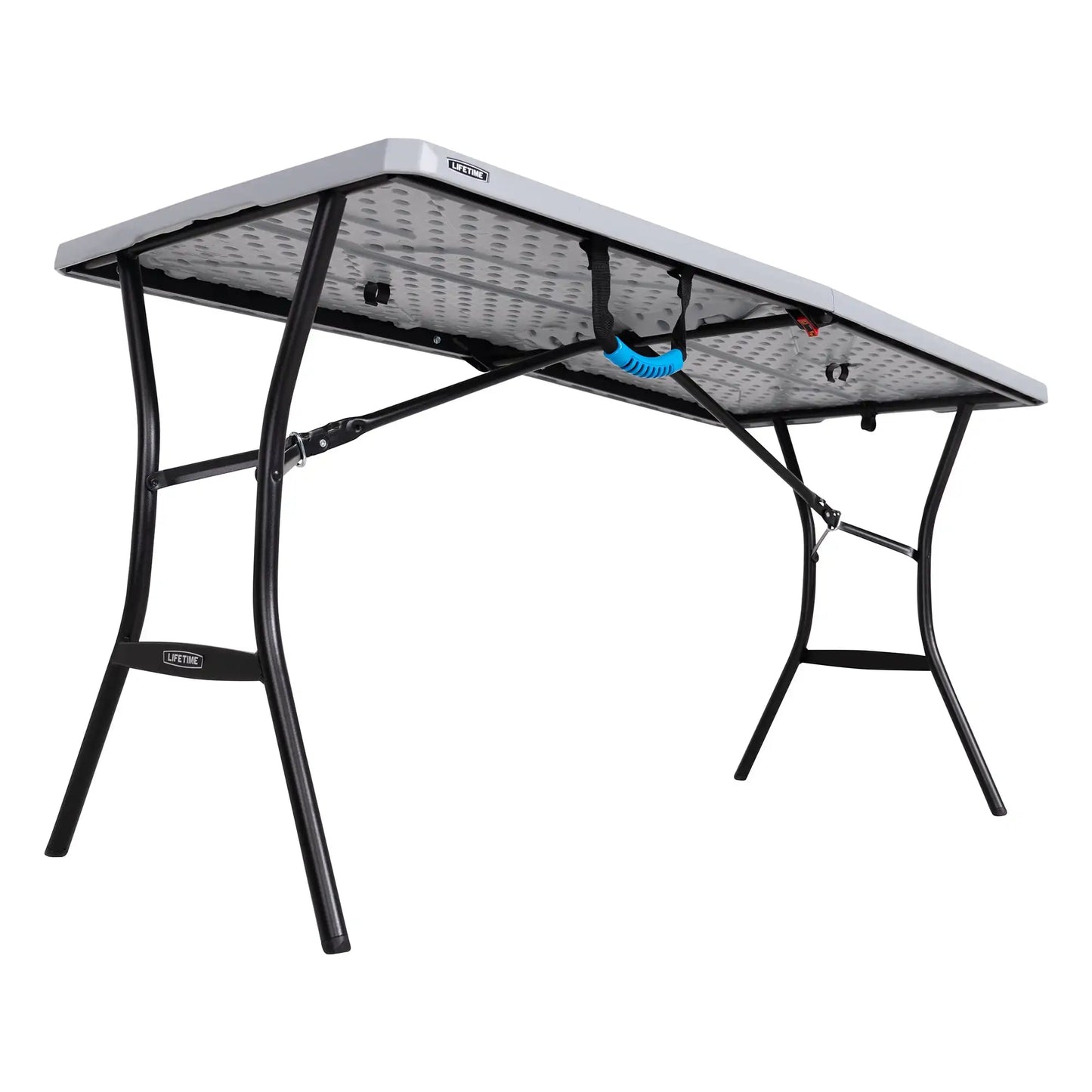 Lifetime 5 Foot Fold-in-Half Table Indoor Outdoor Portable Utility